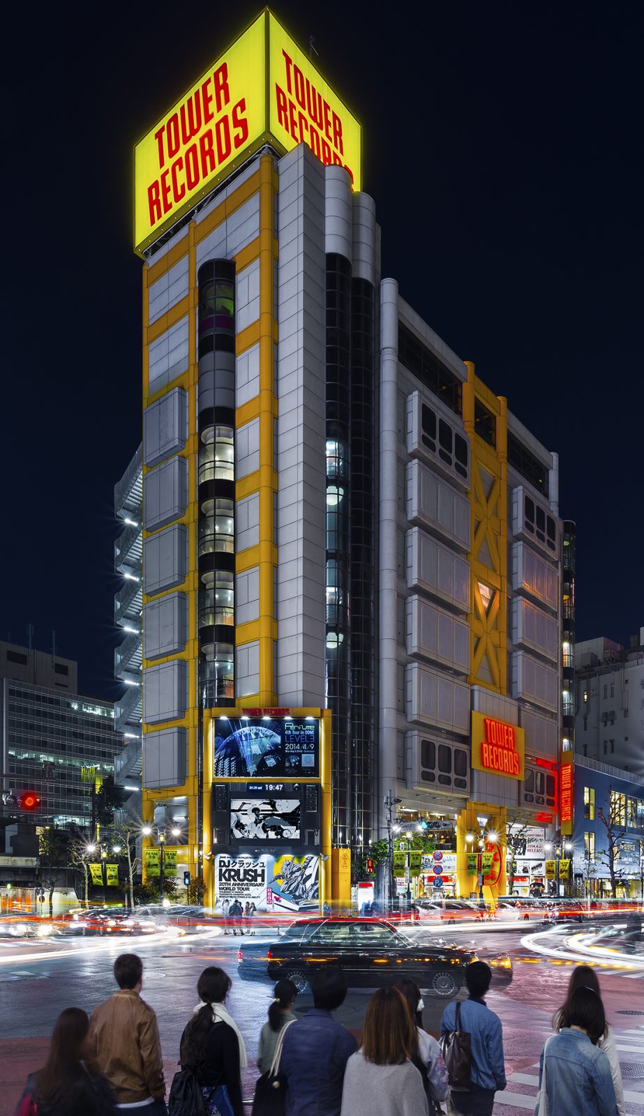 《Tower Records, Shibuya, Tokyo タワーレコード 渋谷 東京》2014年 《Tower Records, Shibuya, Tokyo タワーレコード 渋谷 東京》2014年