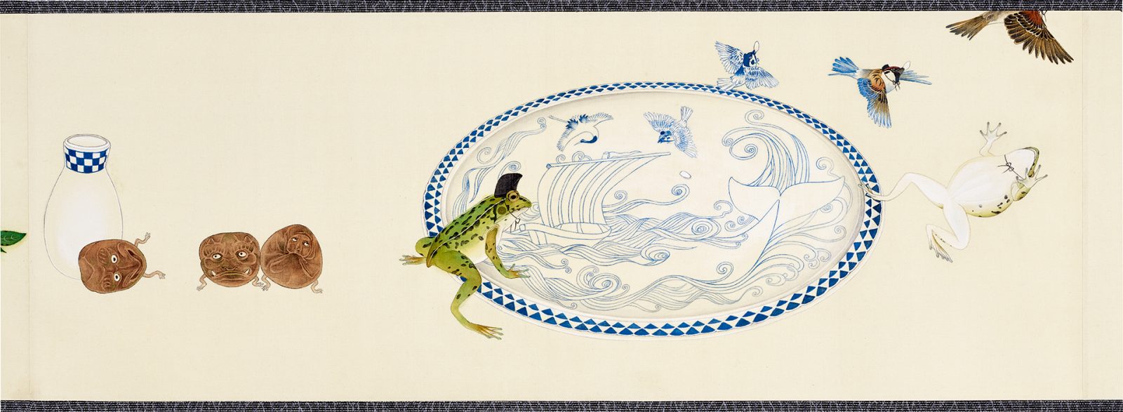 《皿鉢絵》2015−16年